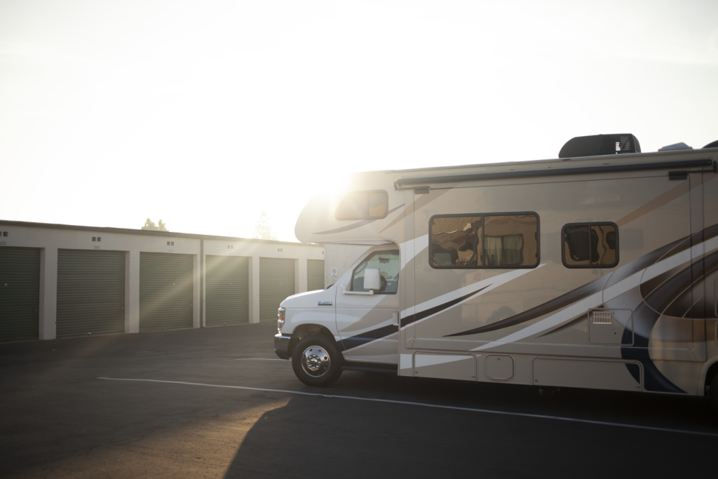 RV parking at Sentry self Storage